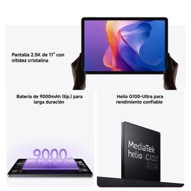 XIAOMI REDMI PAD 2 11' 4GB + 128GB GRIS - 5
