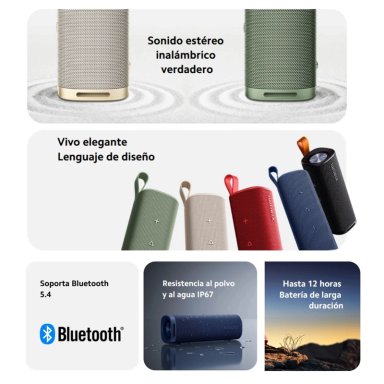 XIAOMI PARLANTE BLUETOOTH SOUND OUTDOOR 30W VERDE - 5