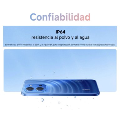 XIAOMI REDMI 15C 4G LTE 8GB + 256GB AZUL NOCTURNO - 3