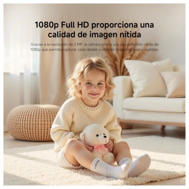 XIAOMI CAMARA DE SEGURIDAD C201 1080P WIFI 6 VISION NOCTURNA BLANCO - 2