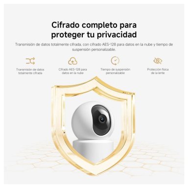XIAOMI CAMARA DE SEGURIDAD C201 1080P WIFI 6 VISION NOCTURNA BLANCO - 5