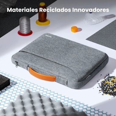 TOMTOC MALETIN DEFENDER-A22 PARA MACBOOK NEO / AIR / PRO 13' GRIS - 4