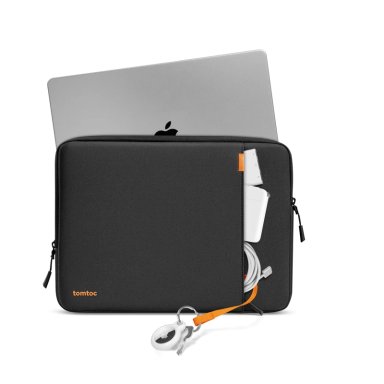 TOMTOC FUNDA DEFENDER-A13 PARA MACBOOK NEO / AIR / PRO DE 13' CON ORGANIZADOR NEGRO - 2