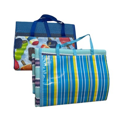 ESTERILLA DE PLASTICO ESTERA PLEGABLE VERANO PLAYA PICNIC V - 2