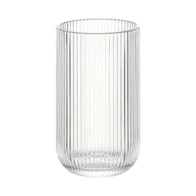 PACK 6 VASOS DE VIDRIO BEBIDAS AGUA MATCHA CAFE 450ML - 1