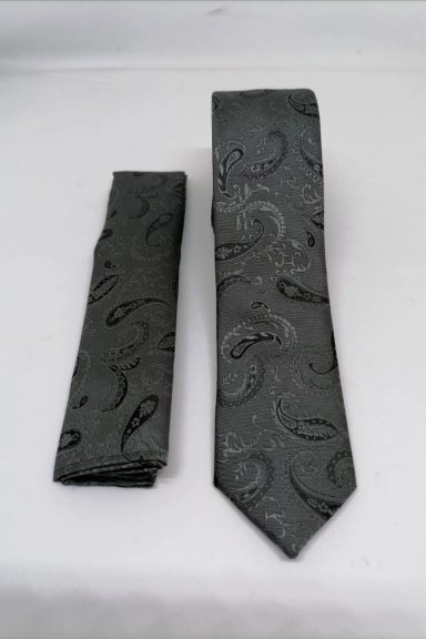CORBATA Y PAÑUELO UA-KIPA 100% MICROFIBRA - 2