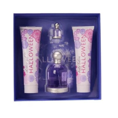 PERFUME HALLOWEEN ESTUCHE 4 PIEZAS MUJER EDT 100 ML+4.5 ML+LOCION 150 ML+GEL 150 ML - 1