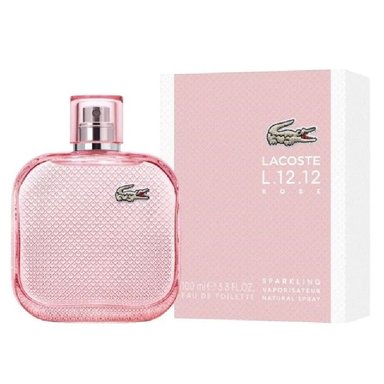 LACOSTE L.12.12 ROSE SPARKLING EDT 100ML - 1