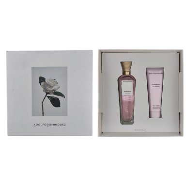 ADOLFO DOMINGUEZ AGUA FRESCA GARDENIA MUJER ESTUCHE EDT 120ML+ LOCION 75ML (ANUAL LATAM) - 1