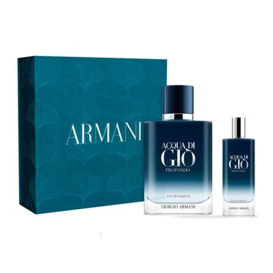 ARMANI ACQUE DI GIO PROFONDO ESTUCHE EDP 100ML+15ML - 1