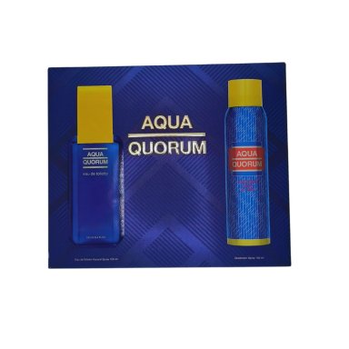 PUIG AQUA QUORUM ESTUCHE EDT 100ML+DEO 150ML - 1