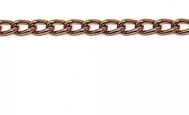 COLLAR DE ADIESTRAMIENTO METÁLICO, PARA PERRO 70 CM, DORADO - 4