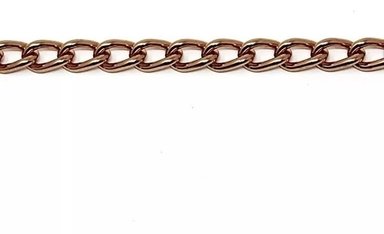 COLLAR DE ADIESTRAMIENTO METÁLICO, PARA PERRO 60 CM, DORADO - 3