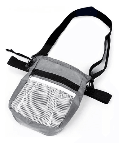 BOLSO TRANSPORTADOR PERROS SNACK PREMIOS PASEO ENTRENAMIENTO DEFENSOR FOREVER NEGRO - 5