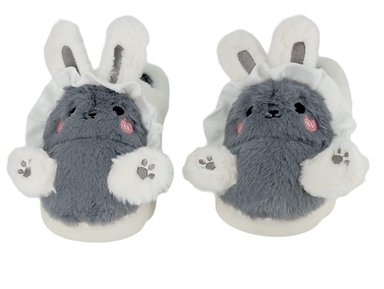 PANTUFLAS UNISEX CONEJO ANIME KAWAII DE FELPA - 1