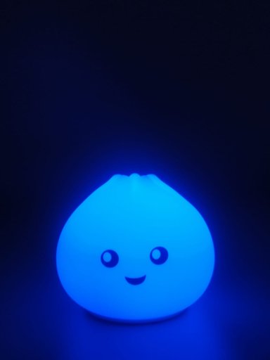 LÁMPARA DISEÑO DUMPLING, ESPANTA CUCO SILICONA KAWAII USB - 7