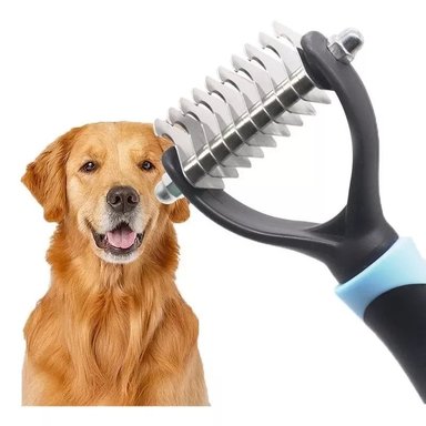CEPILLO DESLANADOR PARA MASCOTAS, PERROS, GATOS, TALLA S - 3