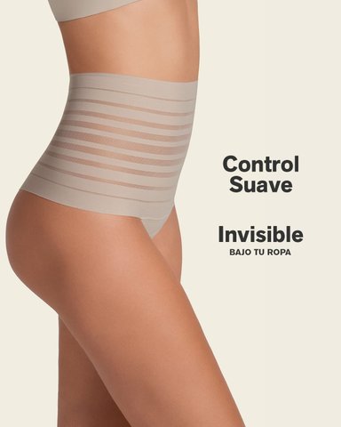 PANTIES MUJER LEONISA 12890 HIPSTER CAFÉ - 3