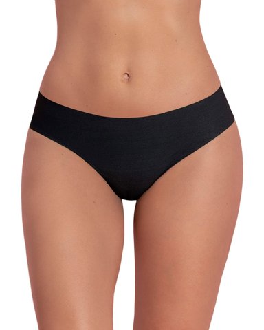 PANTIES MUJER LEONISA 12720 BRASILERO NEGRO - 1