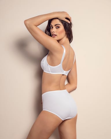 PANTIES MUJER LEONISA 72221 PANTY CONTROL SUAVE BLANCO - 3