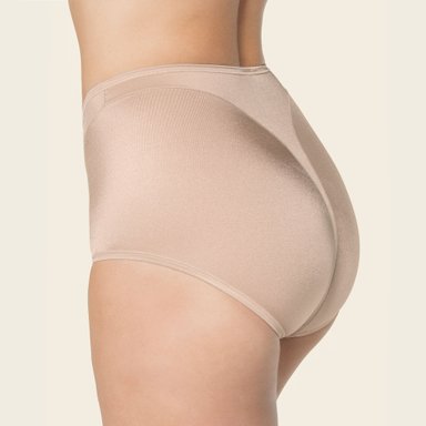 CALZON CLASICO TIRO ALTO DE CONTROL DE ABDOMEN 01214 BEIGE - 2