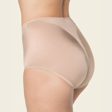CALZON CLASICO TIRO ALTO DE CONTROL DE ABDOMEN 01214 BEIGE - 4