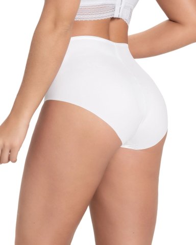 CALZON CLASICO INVISIBLE DE CONTROL FUERTE 012949 BLANCO - 6