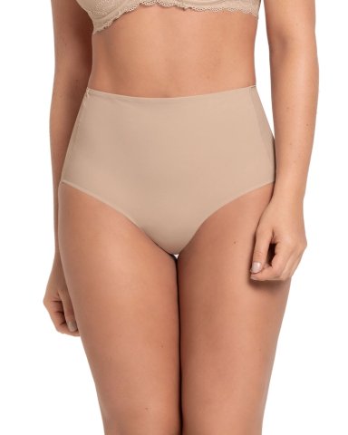 CALZON CLASICO INVISIBLE DE CONTROL FUERTE 012949 BEIGE - 1