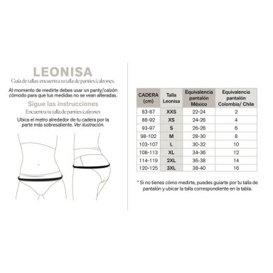 CALZON CLASICO INVISIBLE DE CONTROL FUERTE 012949 BEIGE - 3