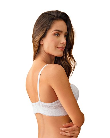 SOSTÉN MUJER LEONISA 71330 REALCE MEDIO BLANCO - 4