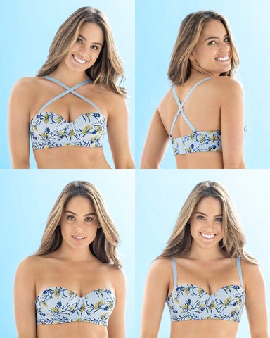 SOSTE N STRAPLESS CON CONTROL FUERTE DE ESPALDA PERFECT STRAPLESS 011654 MULTICOLOR - 5