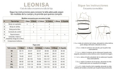 LEONISA BODY BUSTO LIBRE ULTRALIVIANO DE CONTROL FUERTE 018483 CAFE MEDIO - 3
