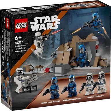 LEGO PACK DE COMBATE: EMBOSCADA EN MANDALORE (75373) - 1