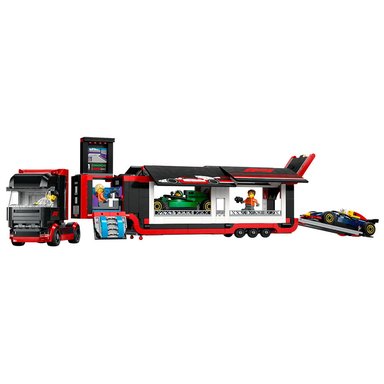 CAMION DE F1® CON AUTOS DE F1® RB20 Y AMR24 (60445) - 4