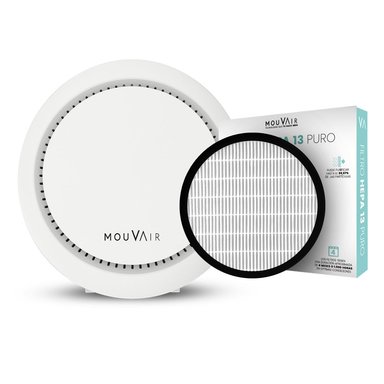 PURIFICADOR DE AIRE MOUVAIR OM BLANCO + FILTRO HEPA H13 - 1