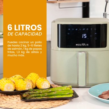 FREIDORA DE AIRE MOUVAIR 6L FRY - 4