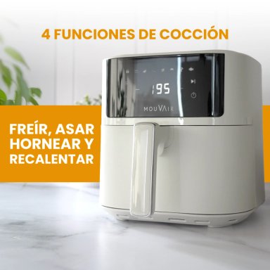 FREIDORA DE AIRE MOUVAIR 6L FRY - 5
