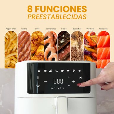 FREIDORA DE AIRE MOUVAIR 6L FRY - 6