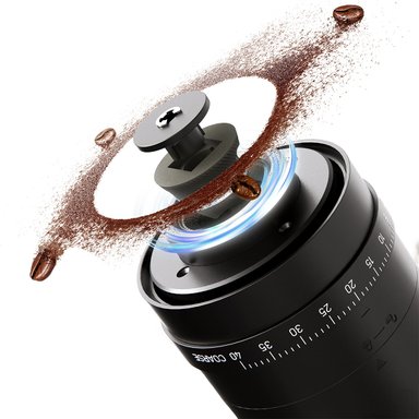 MOLINILLO DE CAFÉ ELÉCTRICO AJUSTABLE MOUVAIR - 3