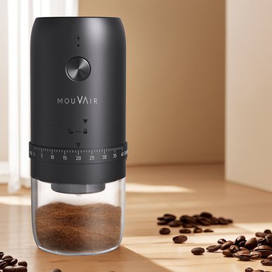 MOLINILLO DE CAFÉ ELÉCTRICO AJUSTABLE MOUVAIR - 4