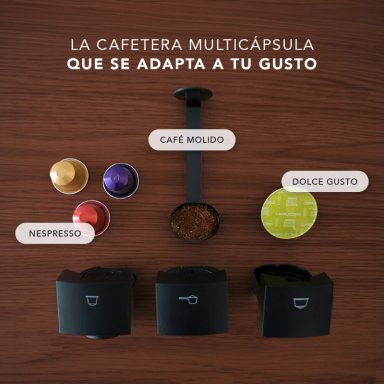 CAFETERA MULTICAPSULA MOUVAIR TREVI - 4