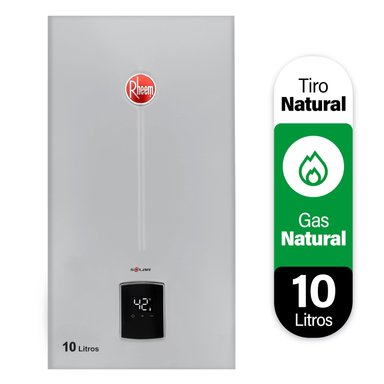 CALEFONT RHEEM 10 LITROS GAS NATURAL TIRO NATURAL - 2