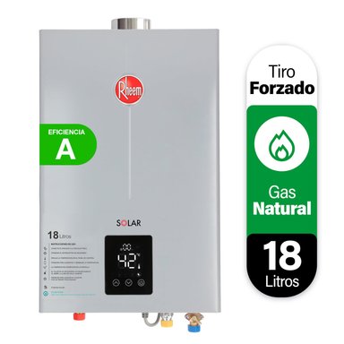 CALEFONT A GAS NATURAL 18 L RHEEM TIRO FORZADO - 2