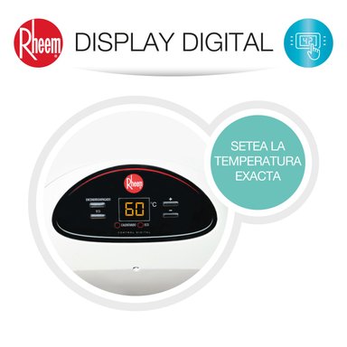 TERMO ELÉCTRICO RHEEM MURAL 120 LITROS - 8