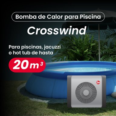 BOMBA RHEEM CALOR PISCINA CROSSWIND 20M3 - 6