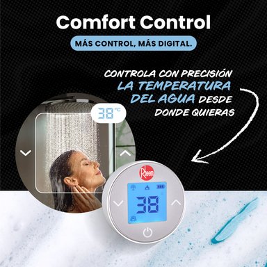 CONTROL DE TEMPERATURA DIGITAL SIN RECEPTOR USB RHEEM - 3
