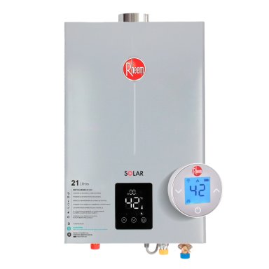CALEFONT 21 L GAS NATURAL T. FORZADO + CONTROL DIGITAL RHEEM - 1