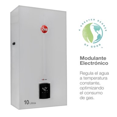 CALEFONT 10 LITROS GAS NATURAL TIRO NATURAL RHEEM - 6