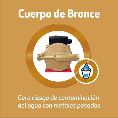 BOMBA DE AGUA O PRESURIZADORA SPLENDID BRS-120 26L/M 3/4 - 2