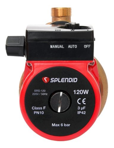 BOMBA DE AGUA O PRESURIZADORA SPLENDID BRS-120 26L/M 3/4 - 4